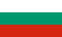 The National Flag of Bulgaria is shown as a flat sticker