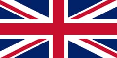 The National Flag of United Kingdom is shown as a flat sticker