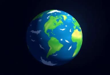 A picture of globe is shown to represent global languages.