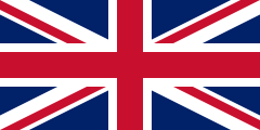 The National Flag of United Kingdom is shown as a flat sticker