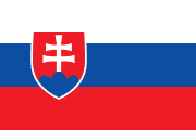 The National Flag of Slovakia is shown as a flat sticker