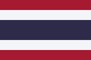 The National Flag of Thailand is shown as a flat sticker