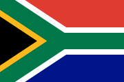 Flag of the country where Afrikaans is most spoken