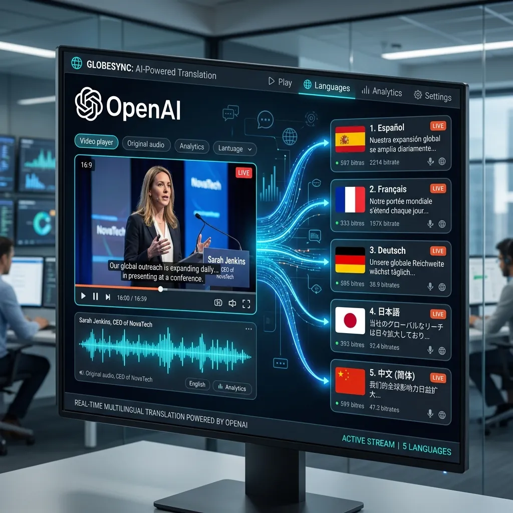 OpenAI Video Translation Concept
