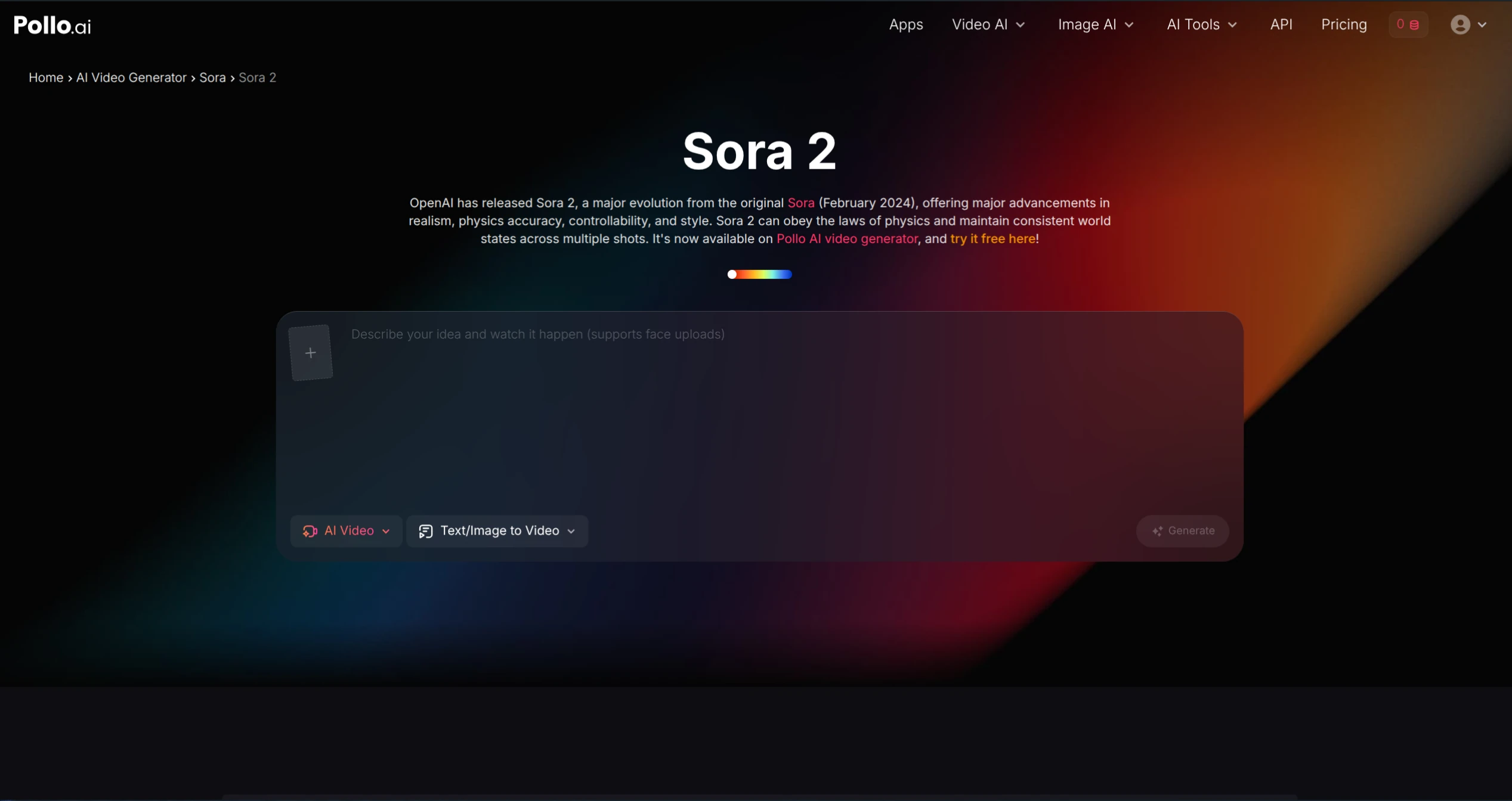 Open-Sora Interface